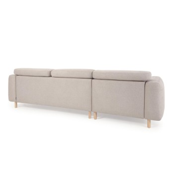 Singa 3-Sitzer-Sofa mit Chaiselongue links