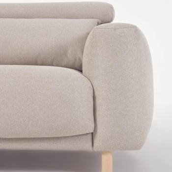 Singa 3-Sitzer-Sofa mit Chaiselongue links