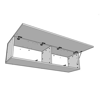 Isoka Elements - Isoka Vasistas Wandeinheit B. 133,6 H. 40 T. 39,2 Natureiche