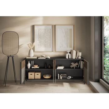 EVEREST - 4-türiges Sideboard