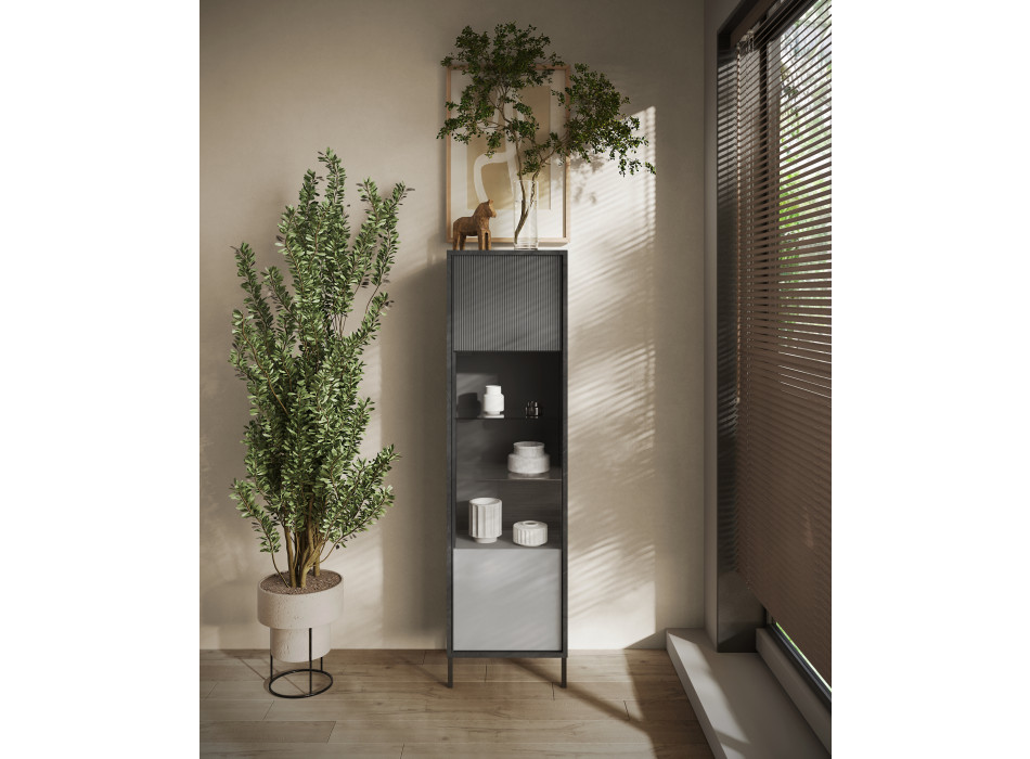 EVEREST - 1-türige Vitrine