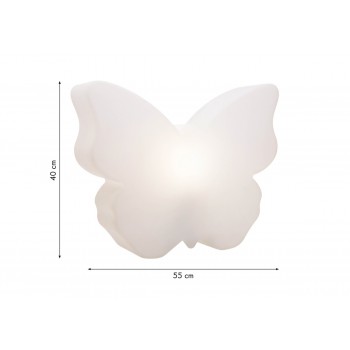 Glänzender Schmetterling 40 cm 32460 8-Jahreszeiten-Design