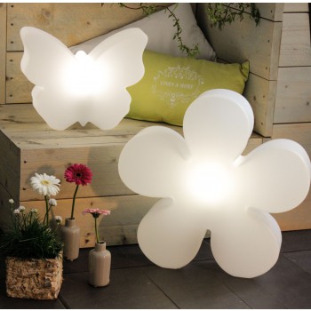 Glänzende Blume 40 cm 32404W 8-Jahreszeiten-Design