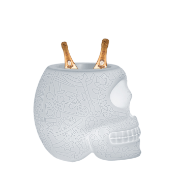 MEXIKO PFLANZ- UND CHAMPAGNER-KÜHLLEUCHTE MIT WIEDERAUFLADBARE LED 70009LED QEEBOO