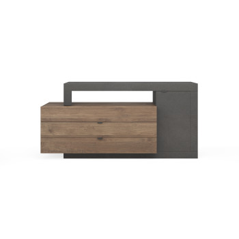FREEDOM - Sideboard mit 1 Tür und 3 Schubladen