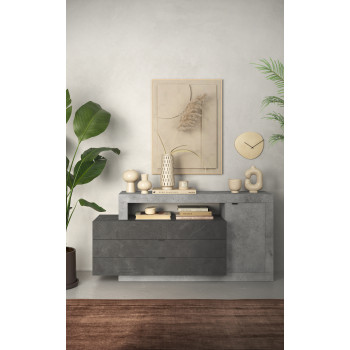 FREEDOM - Sideboard mit 1 Tür und 3 Schubladen