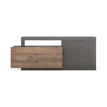 FREEDOM - Sideboard mit 2 Türen und 3 Schubladen