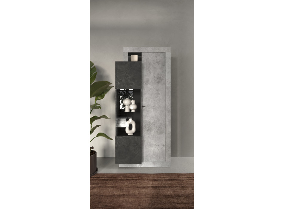 FREEDOM - 2-türiger Vitrinenschrank