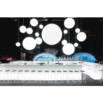 GLOBO 30/40/50/60/70/80/120/200 SUSPENSION LEUCHTEND LP SFI0 LP SFH0 SLIDE