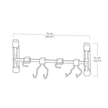 Werkzeug-Aufhängeset für KETER-Schuppen