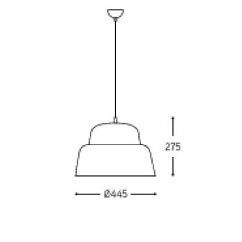 Cappadocia-Lampe DAC4 ALDO BERNARDI