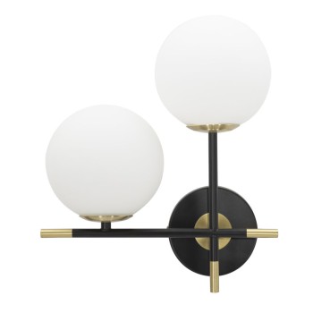 DUNKLE DOPPELWANDLAMPE