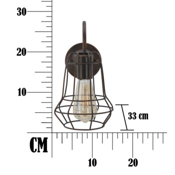 INDUSTRIE-WANDLAMPE -B-