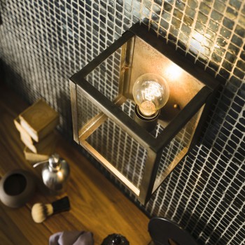 Große Wandleuchte QUADRO 262.02.OT IL FANALE