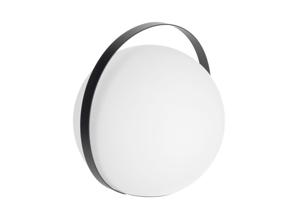 Tischlampe Dinesh mit schwarzem Stahlgriff