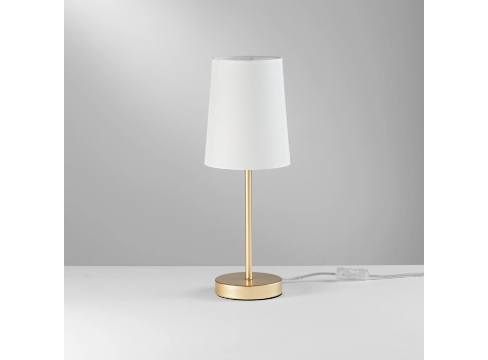 SALLY GOLD TISCHLAMPE 1XE14 15X15X41,8CM