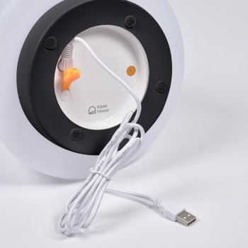 Udiya Tischlampe aus Polyethylen und Metall