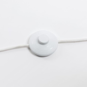 Große Rattan-Stehlampe Kamaria mit natürlichem Finish