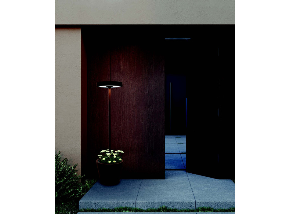 Poldina Reverso Solar L Wi-Fi Stehleuchte SAFFRON