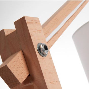 Riaz Stehleuchte, weiß