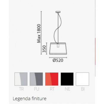 L001 S/BB PEDRALI LAMPE