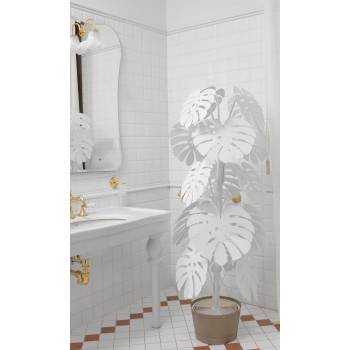 Große Pflanzenlampe Monstera 3128 Arti e Mestieri