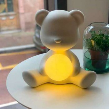 TEDDY-MÄDCHEN-LAMPE MIT WIEDERAUFLADBARE LED 25001 QEEBOO