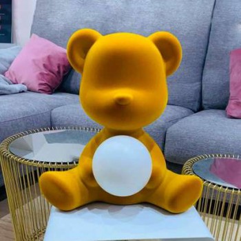 TEDDY-MÄDCHEN-LAMPE MIT WIEDERAUFLADBARER LED 25001 QEEBOO