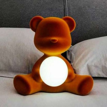 TEDDY-MÄDCHEN-LAMPE MIT WIEDERAUFLADBARER LED 25001 QEEBOO