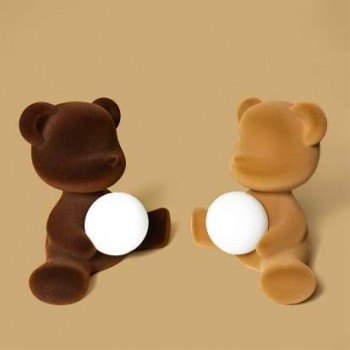 TEDDY-MÄDCHEN-LAMPE MIT WIEDERAUFLADBARER LED 25001 QEEBOO
