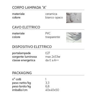 Karman Ti Vedo Tischlampe für den Innenbereich