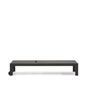 Canutells Outdoor-Liege aus Aluminium mit grauem Finish