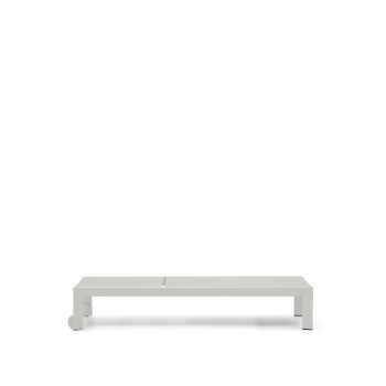 Canutells Outdoor-Liege aus Aluminium mit grauem Finish