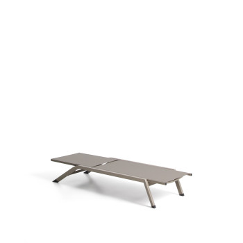Capraia stapelbare Aluminium-Sonnenliege