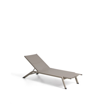 Capraia stapelbare Aluminium-Sonnenliege
