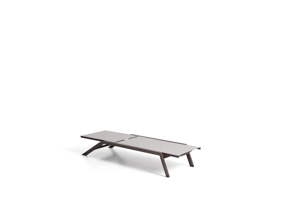 Capraia stapelbare Aluminium-Sonnenliege