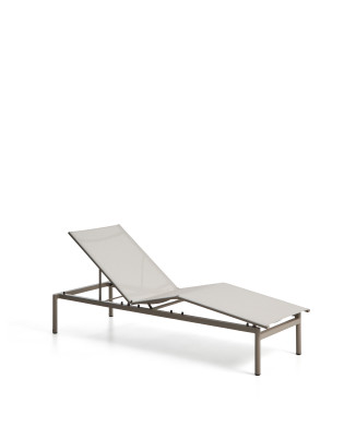 Lesina stapelbare Aluminium-Sonnenliege