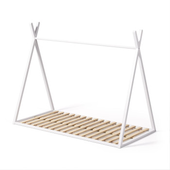 Bett vom Typ Maralis aus massivem Buchenholz