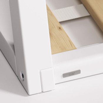 Bett vom Typ Maralis aus massivem Buchenholz