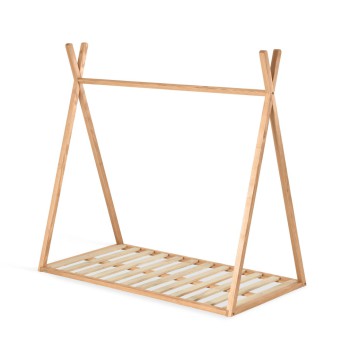 Bett vom Typ Maralis aus massivem Buchenholz