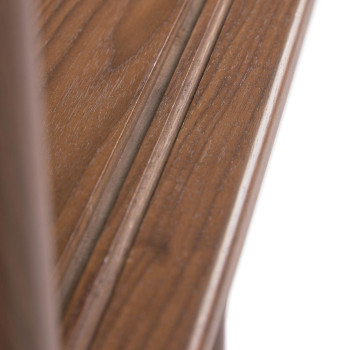 Carolin Bücherregal in Walnussfurnier 130 x 169 cm