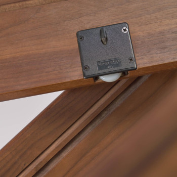 Carolin Bücherregal in Walnussfurnier 130 x 169 cm