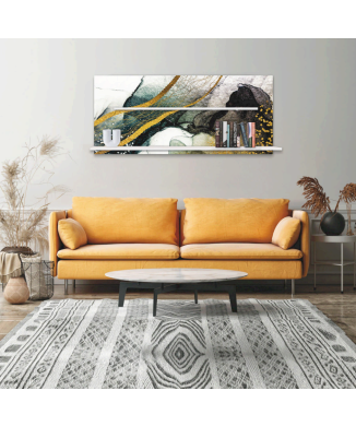 GOLD Bücherregal P4727 PINTDECOR