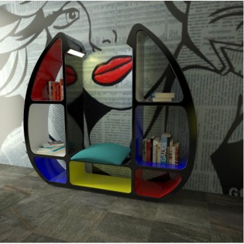 BÜCHERREGAL SHELLEY IN ADAMANTX ZAD