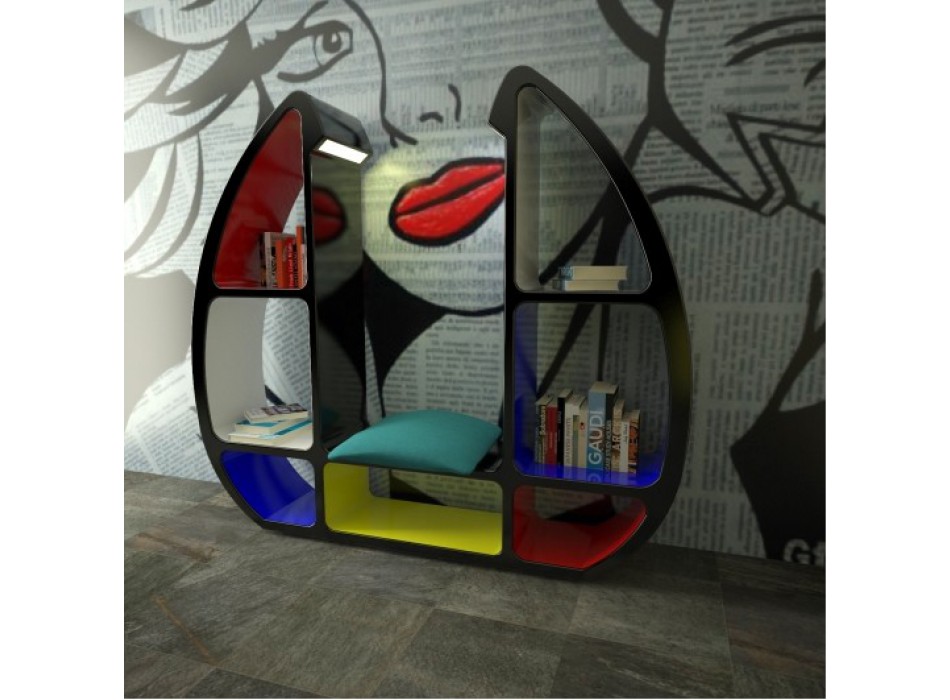 BÜCHERREGAL SHELLEY IN ADAMANTX ZAD