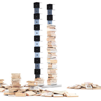 VERTIKALE BIBLIOTHEK PTOLOMEO PT215 OPINION CIATTI -PROMO-