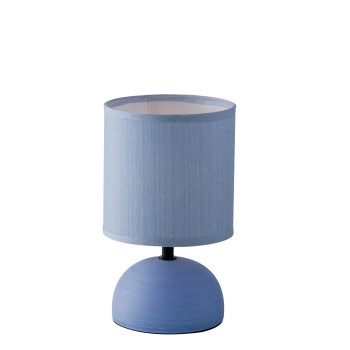FURORE BLAUE LAMPE 1XE14 14X24CM