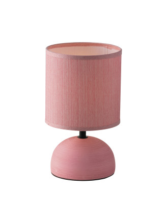 FURORE PINK LAMPE 1XE14 14X24CM