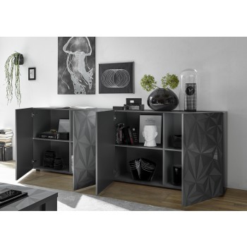 4-türiges PRISMA Sideboard 