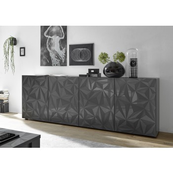 4-türiges PRISMA Sideboard 